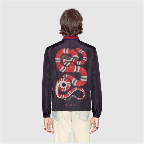 gucci coat snake